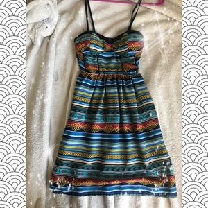Tribal print dress